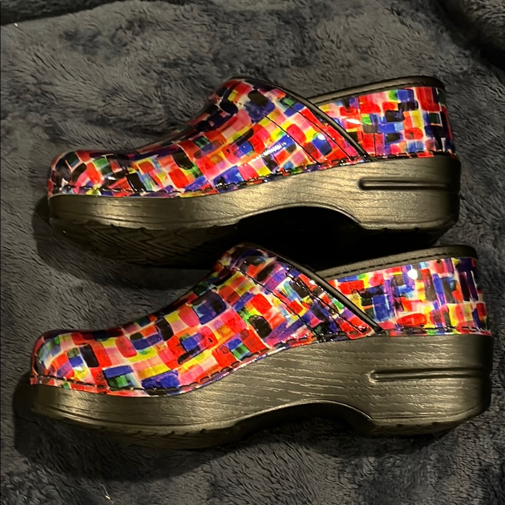 Dansko Multicolor Mules - Picture 3 of 5